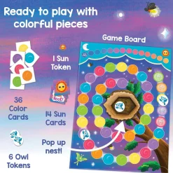 Hoot Owl Hoot Peaceable Kingdom Cooperative Board Game