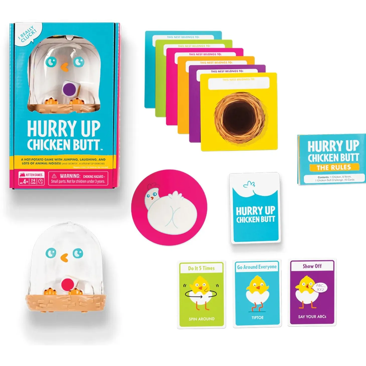Hurry Up Chicken Butt - A Hot-Potato Style Game