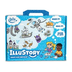 IlluStory Kids Create-Your-Own Hardcover Book Kit – Write & Illustrate Your Story