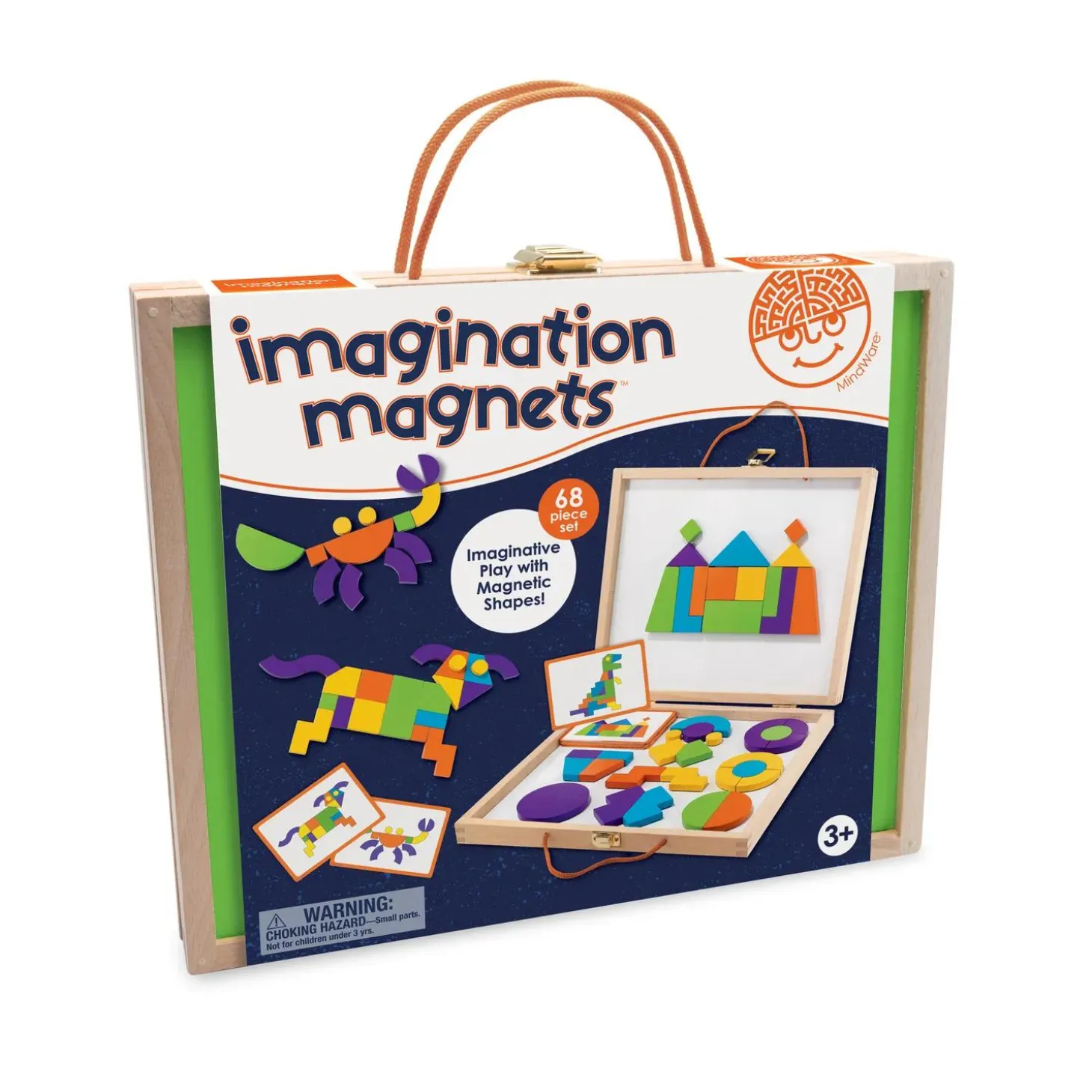 Imagination Magnets Wooden Magnetic Building Toy for Kids