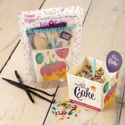 InstaCake Double Chocolate Celebration Cake Kit