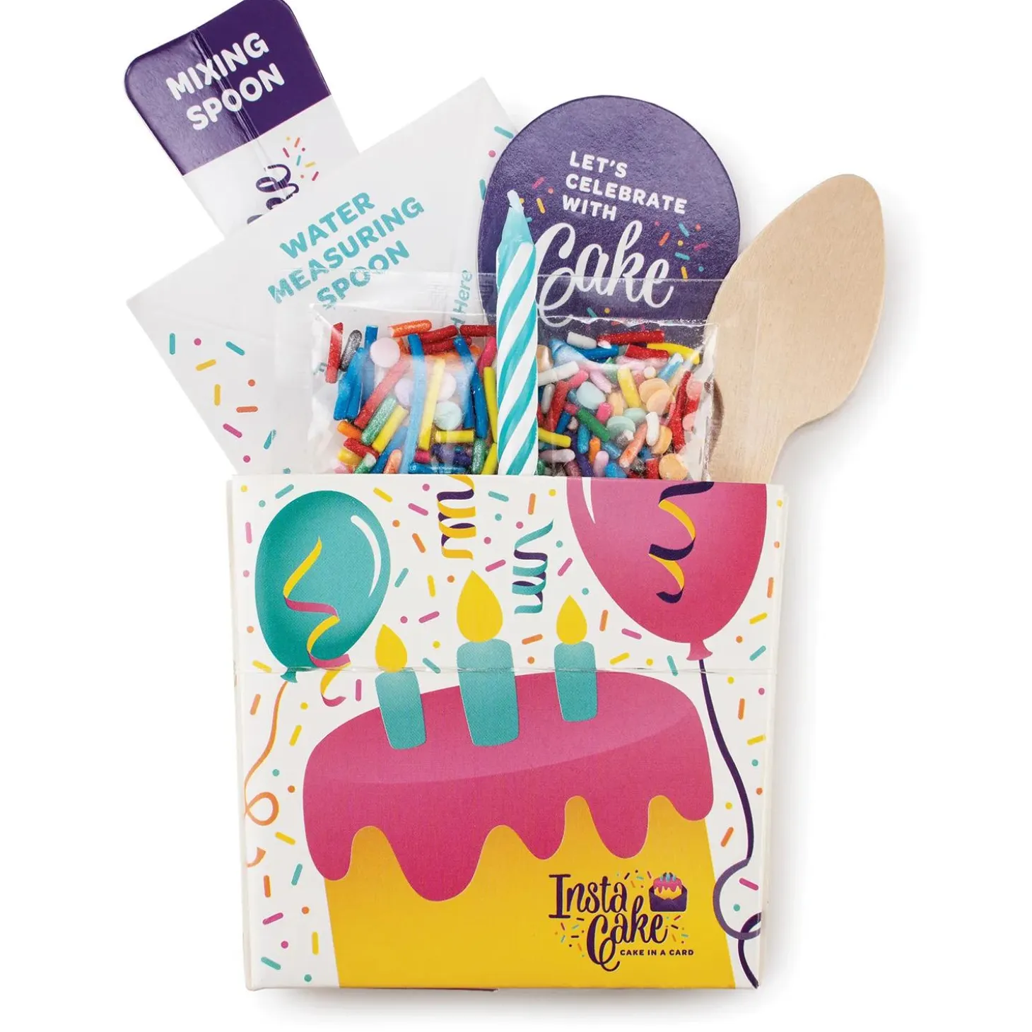 InstaCake Double Chocolate Celebration Cake Kit