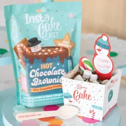 InstaCake Hot Chocolate with Marshmallow Frosting Kit