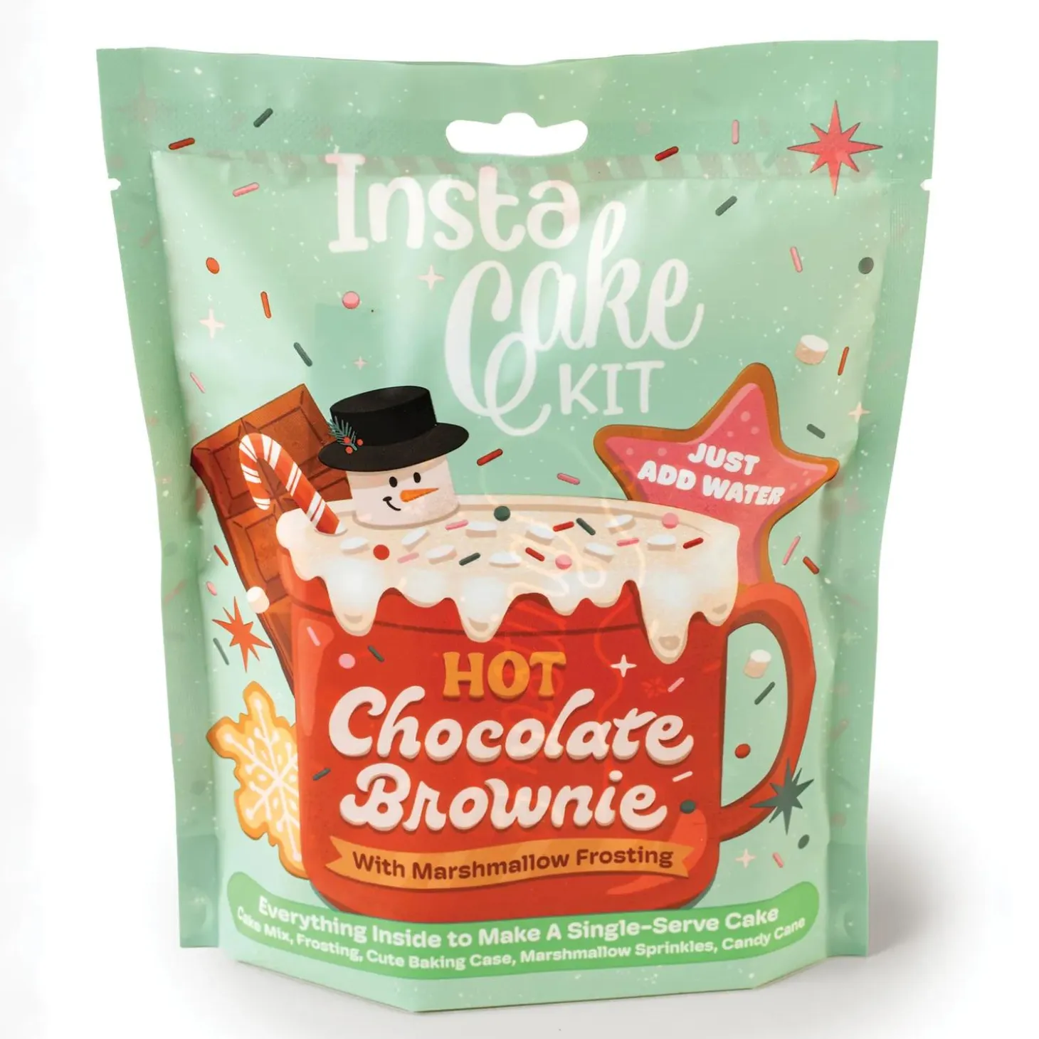 InstaCake Hot Chocolate with Marshmallow Frosting Kit