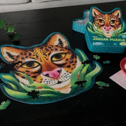 Jaguar Shaped Puzzle
