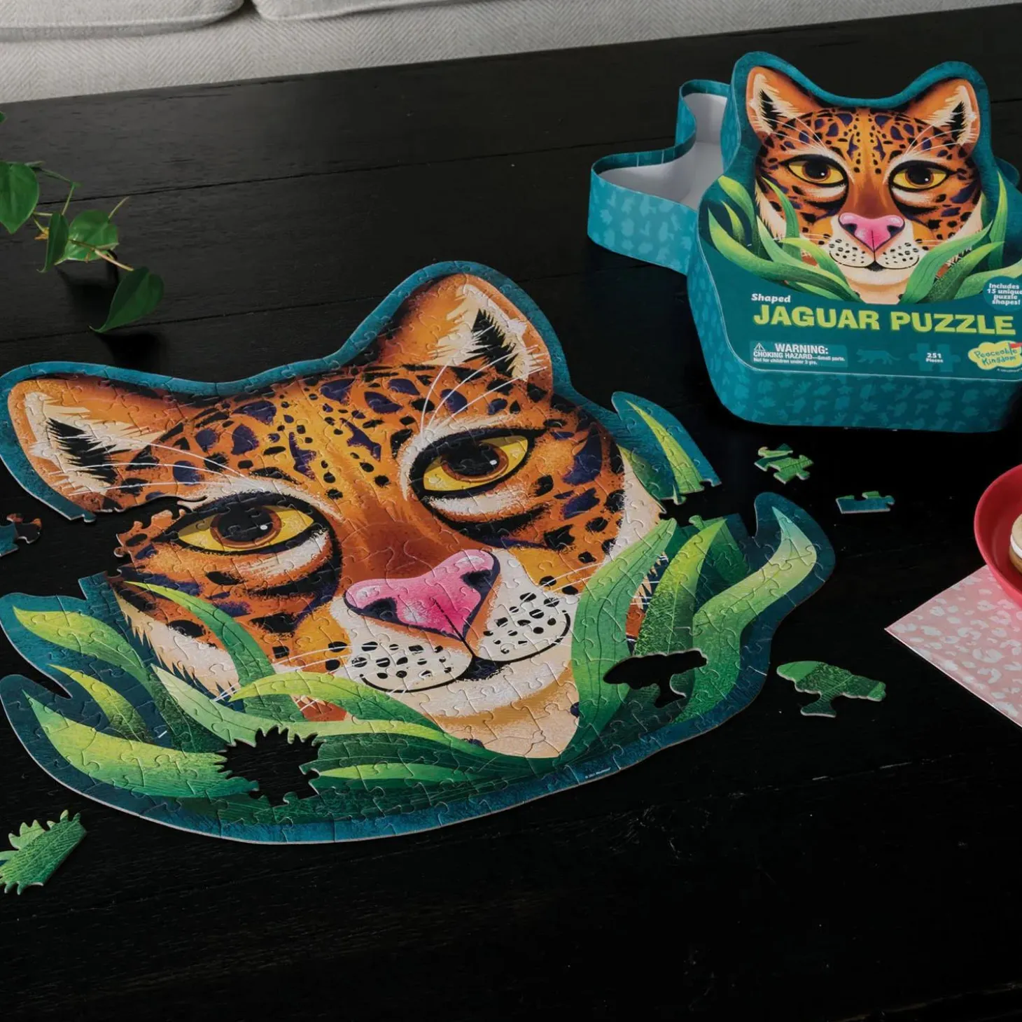 Jaguar Shaped Puzzle