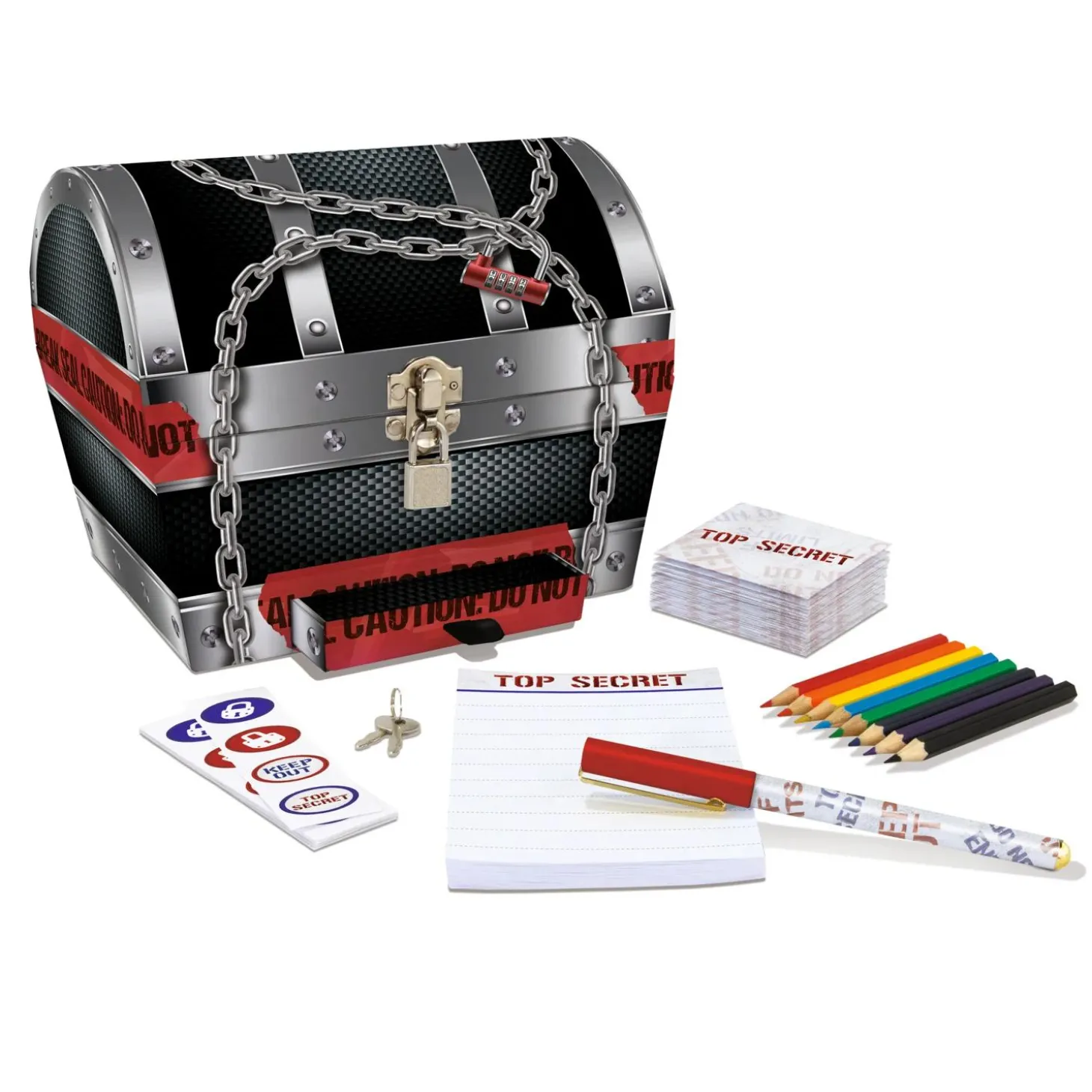 Keep Out Stationery Treasure Box Set