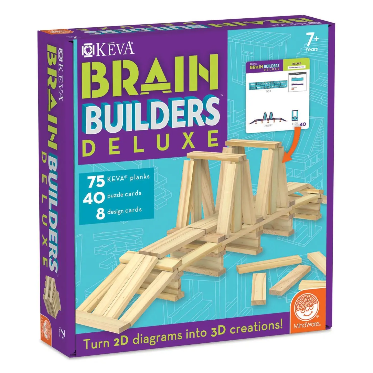 KEVA Brain Builders Deluxe