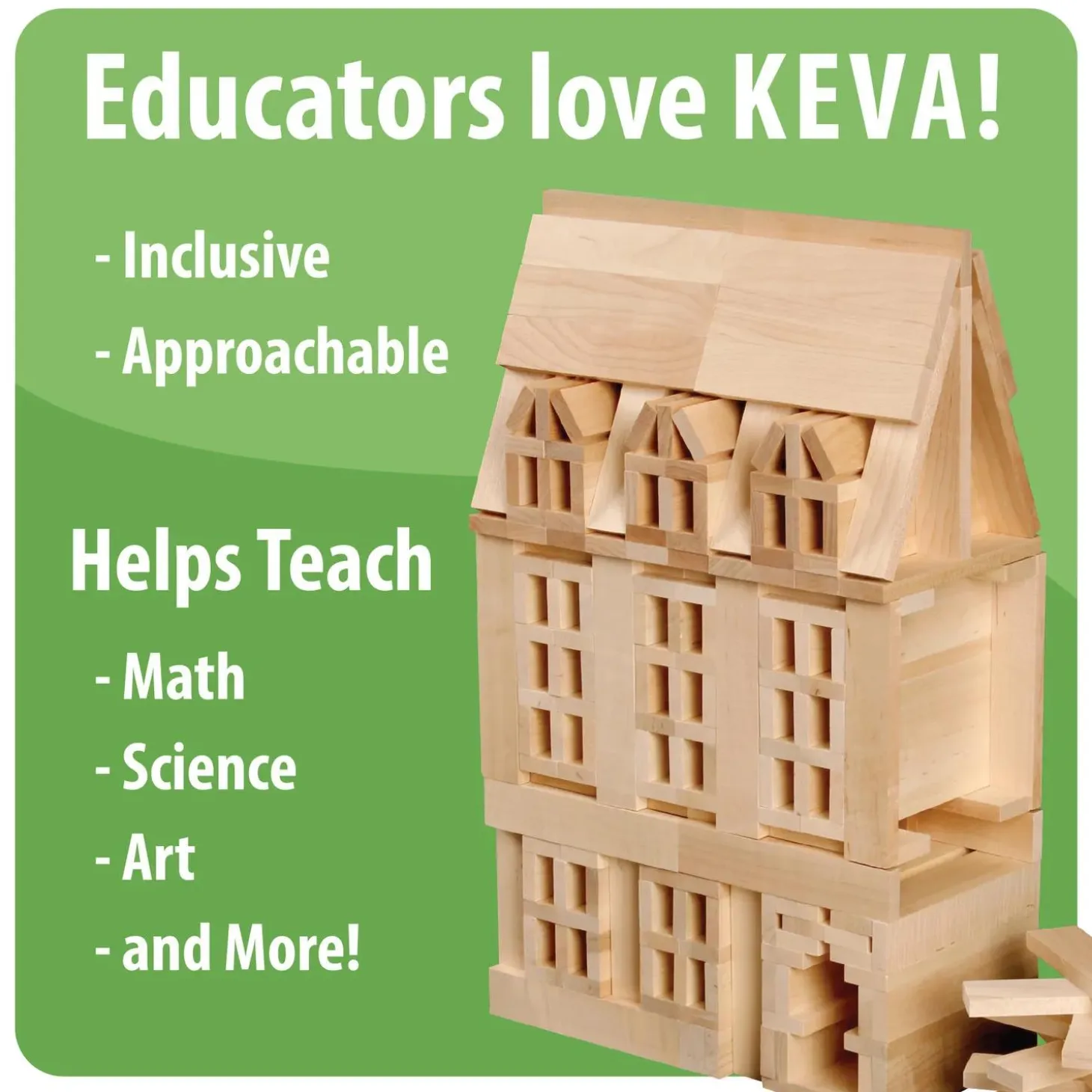 KEVA® Maple: 400 Plank Set