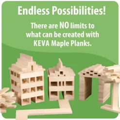 KEVA® Maple: 50 Plank Set