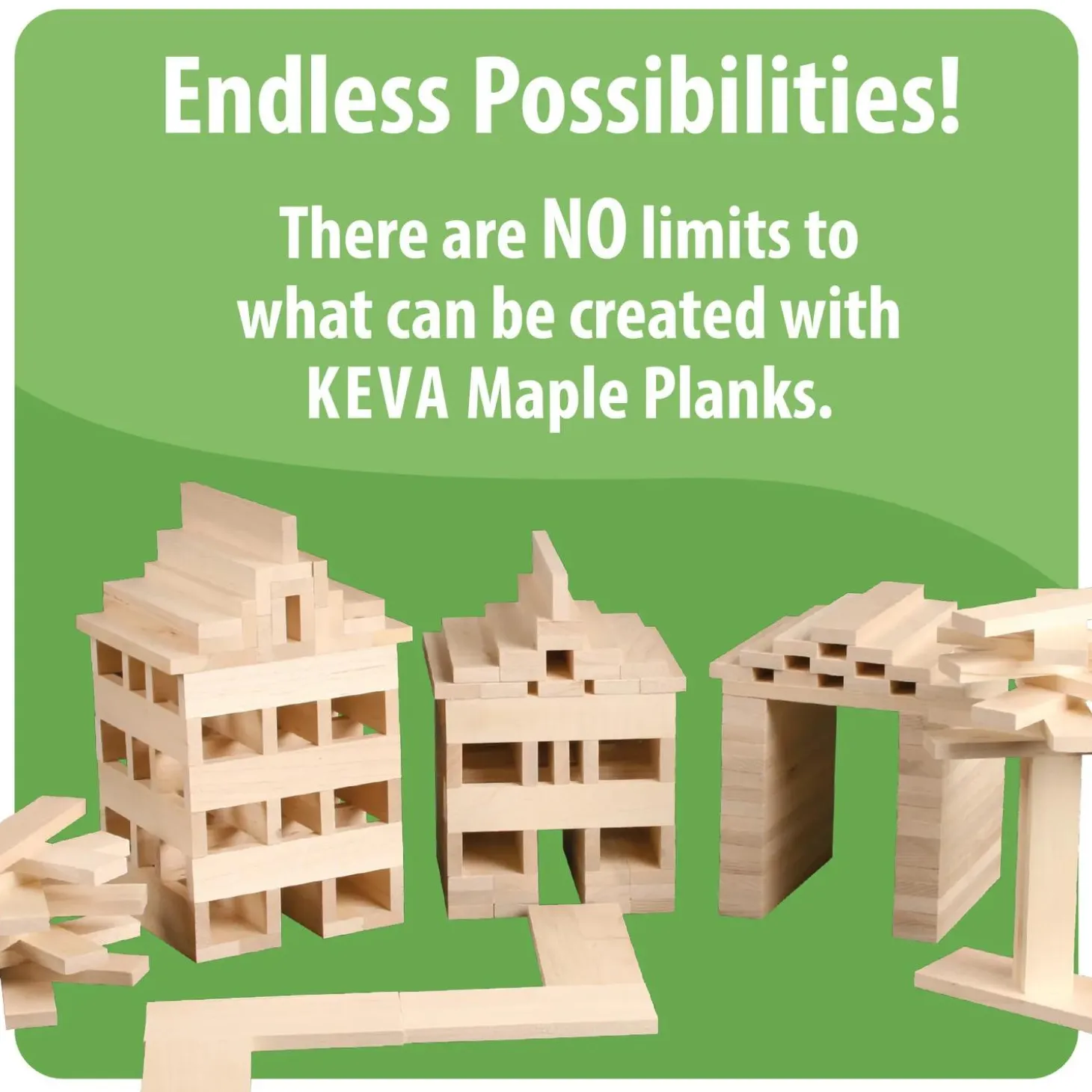 KEVA® Maple: 50 Plank Set