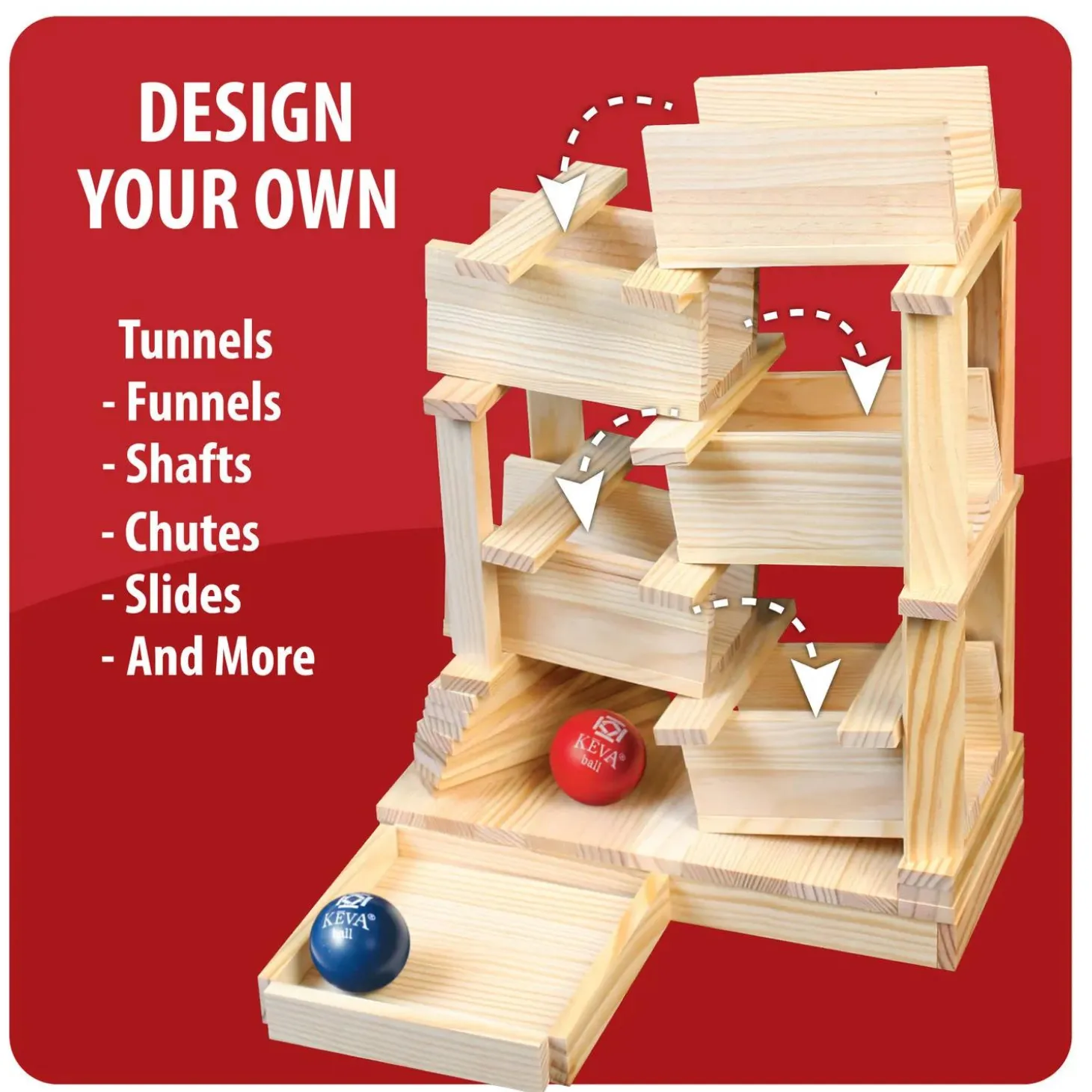 KEVA® Maple: 200 Plank Set