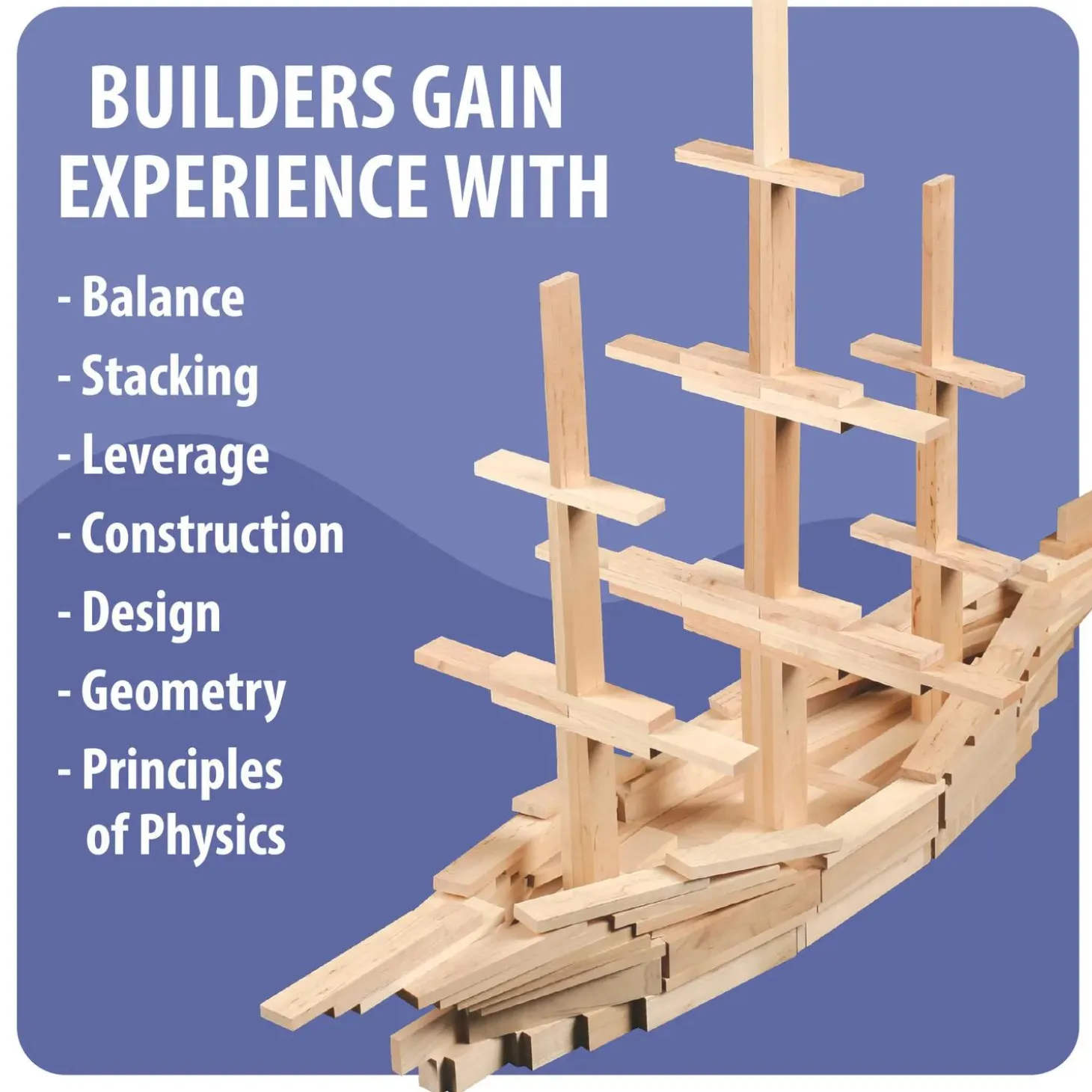 KEVA® Maple: 200 Plank Set