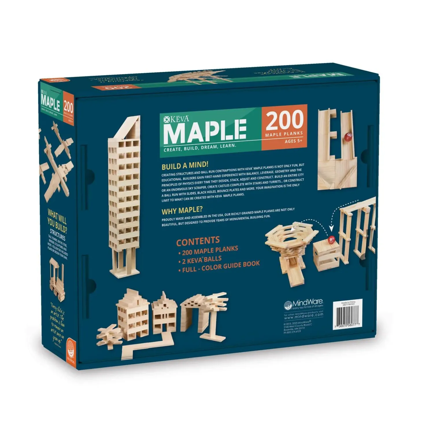 KEVA® Maple: 200 Plank Set