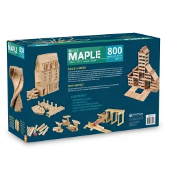 KEVA® Maple 800 Plank Set with Canvas Storage Bags