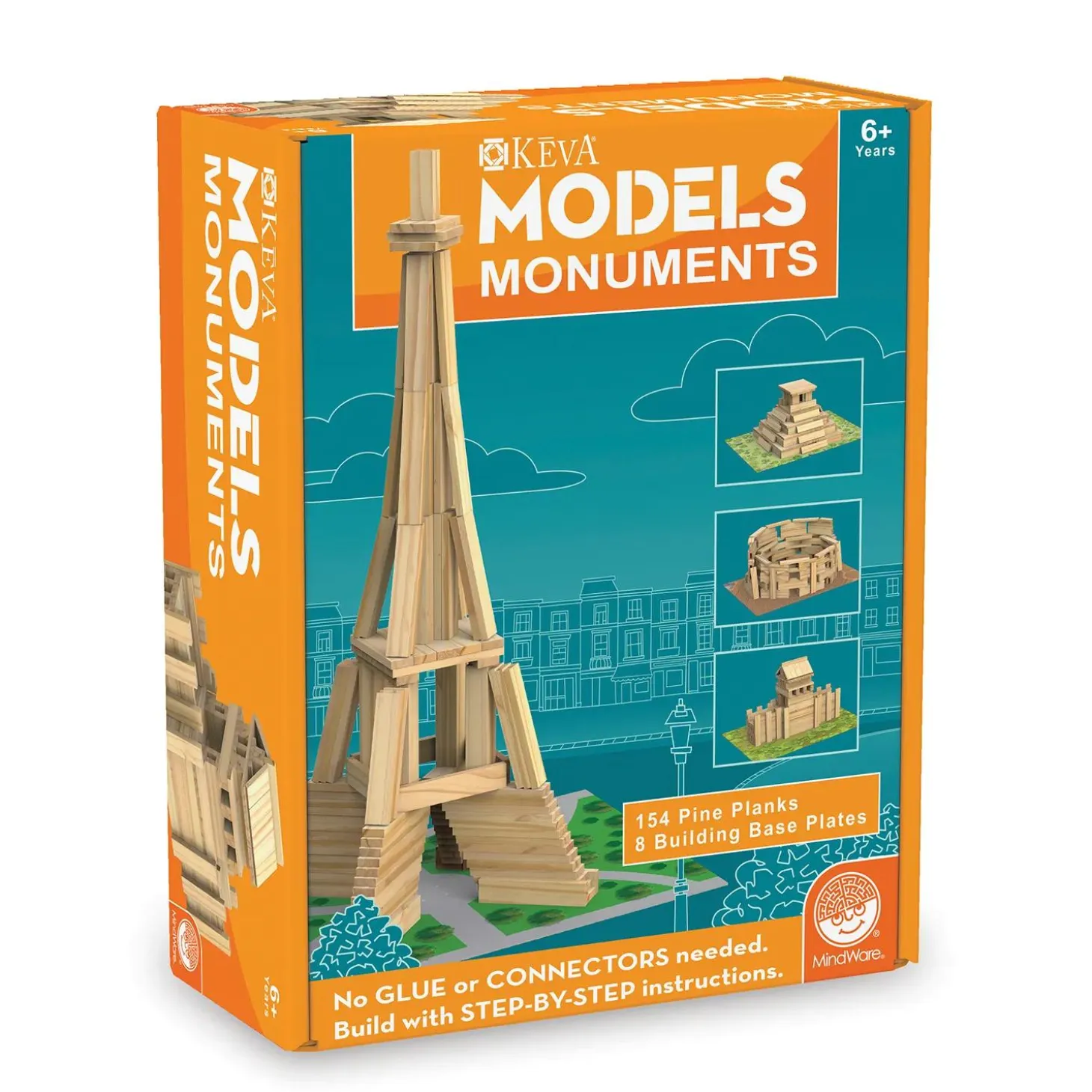 KEVA® Models Monuments Building Set