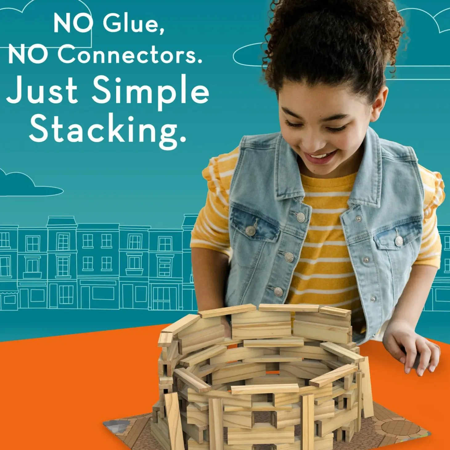 KEVA® Models Monuments Building Set