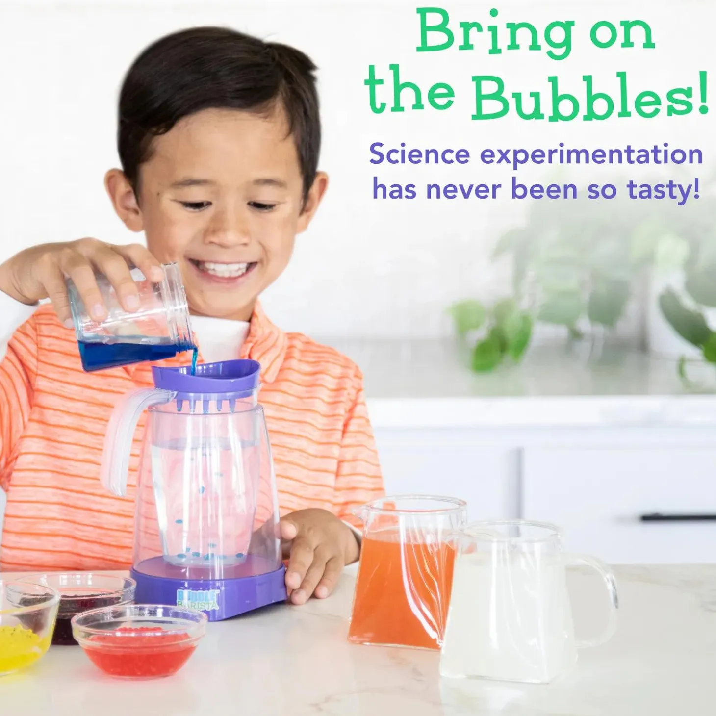 Kitchen Science Academy Bubble Barista Drink-Making Kit