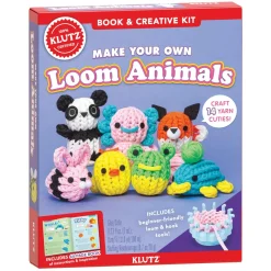 Klutz Make Your Own Loom Animals Book & Craft Kit