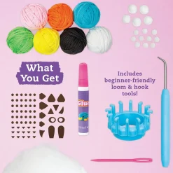 Klutz Make Your Own Loom Animals Book & Craft Kit