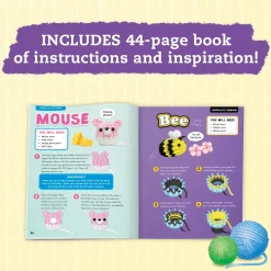 Klutz Make Your Own Loom Animals Book & Craft Kit