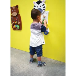 Learning Advantage Zebra Activity Wall Panel
