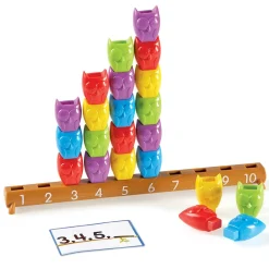 Learning Resources 1–10 Counting Owls Activity Set