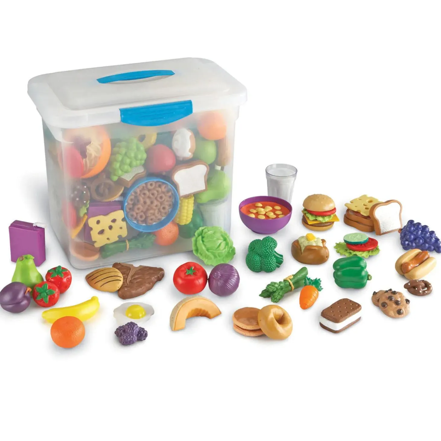 Learning Resources New Sprouts® Classroom Play Food Set in Large Tote