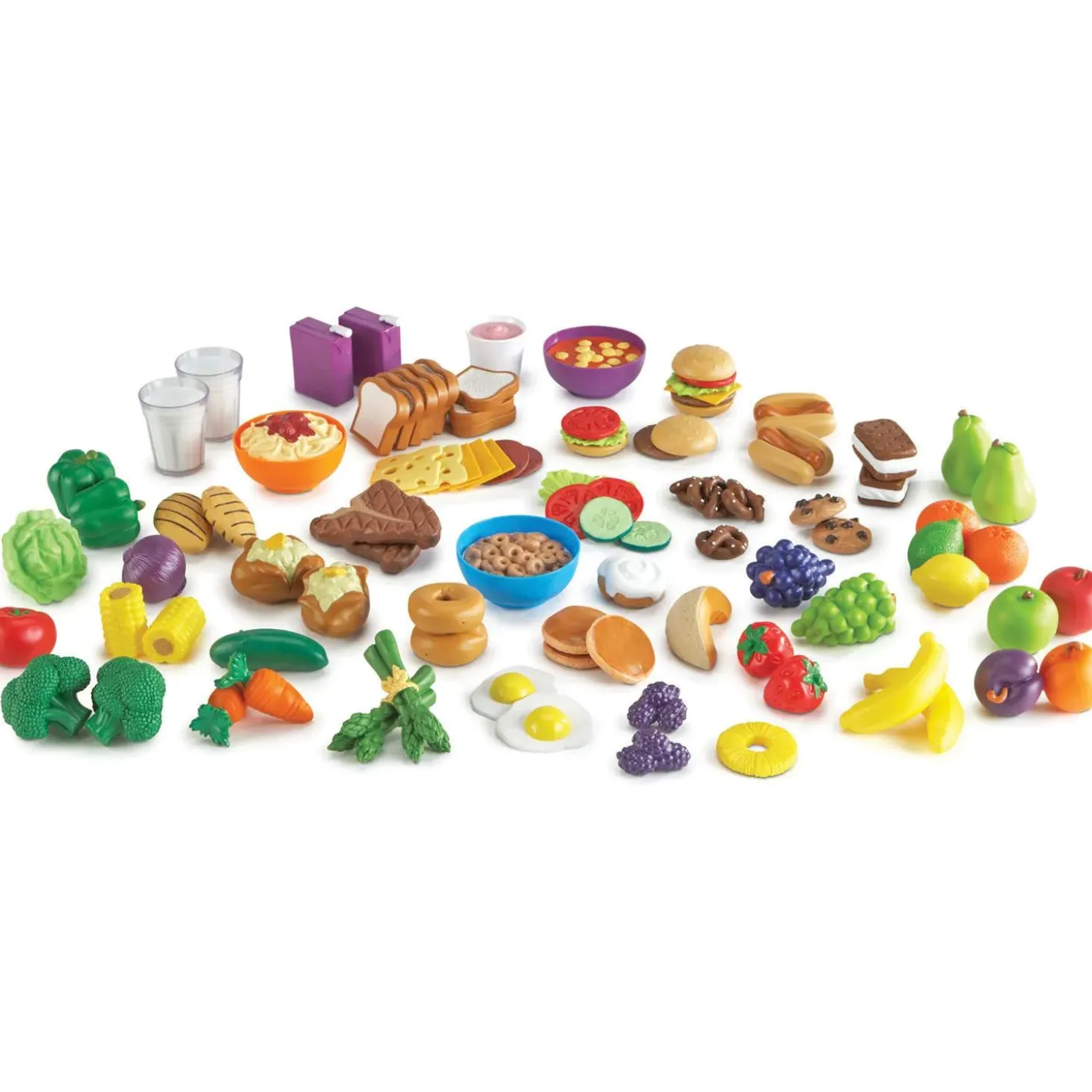 Learning Resources New Sprouts® Classroom Play Food Set in Large Tote