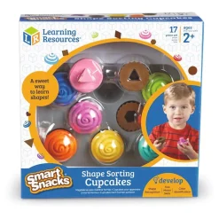 Learning Resources Smart Snacks® Shape Sorting Cupcakes