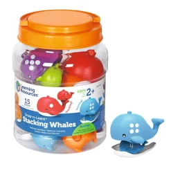 Learning Resources Snap-n-Learn™ Stacking Whales