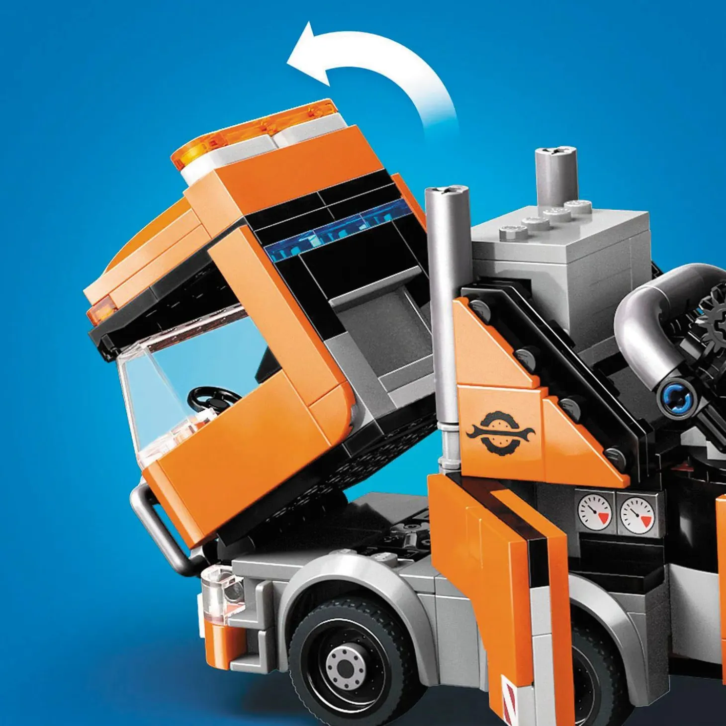 LEGO® City Heavy-Duty Recovery Tow Truck with Crane 60467