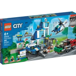 LEGO® City Police Station Truck Toy & Helicopter Set 60316