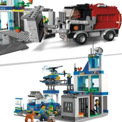 LEGO® City Police Station Truck Toy & Helicopter Set 60316