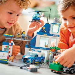 LEGO® City Police Station Truck Toy & Helicopter Set 60316