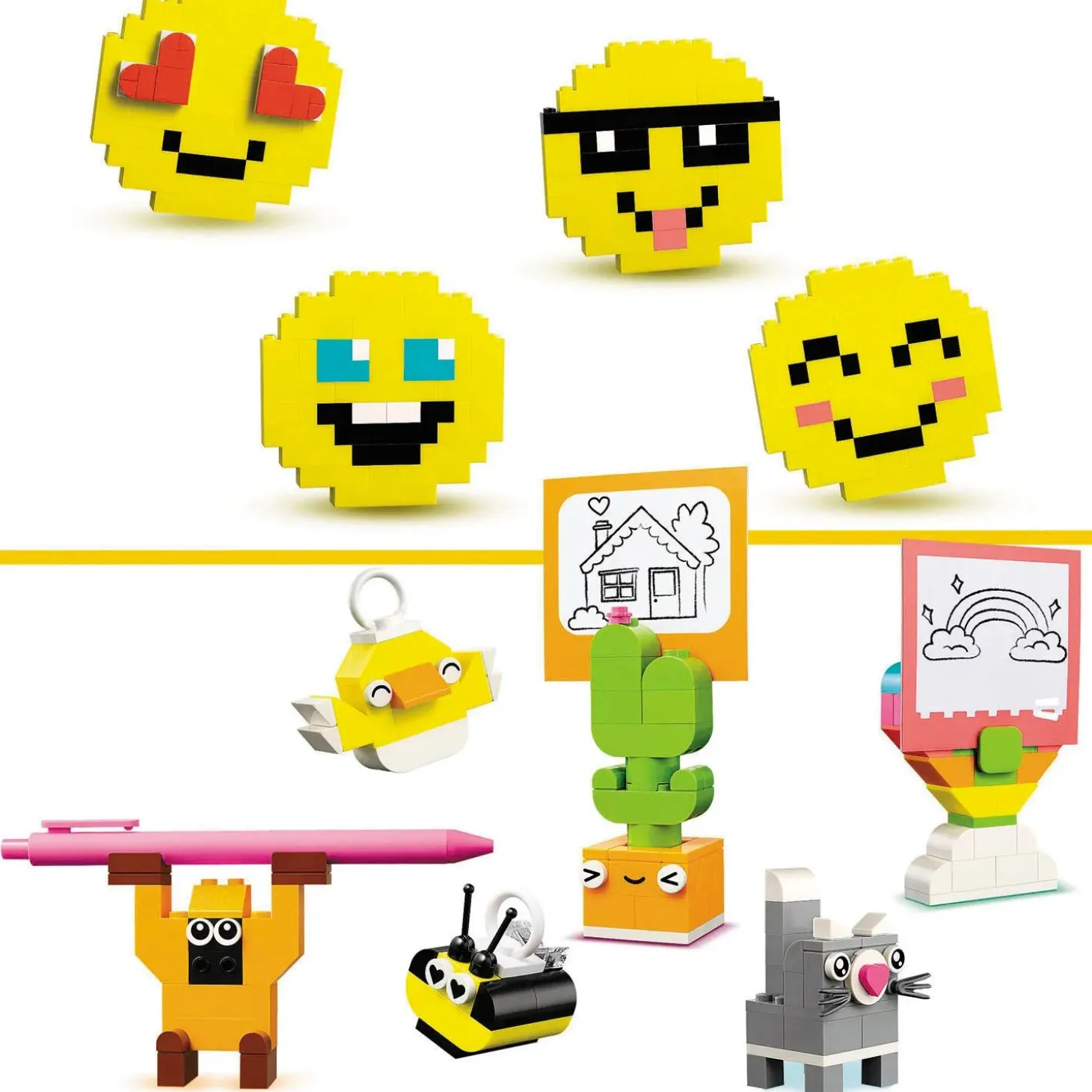 LEGO® Classic Creative Happy Box Building Set 11042