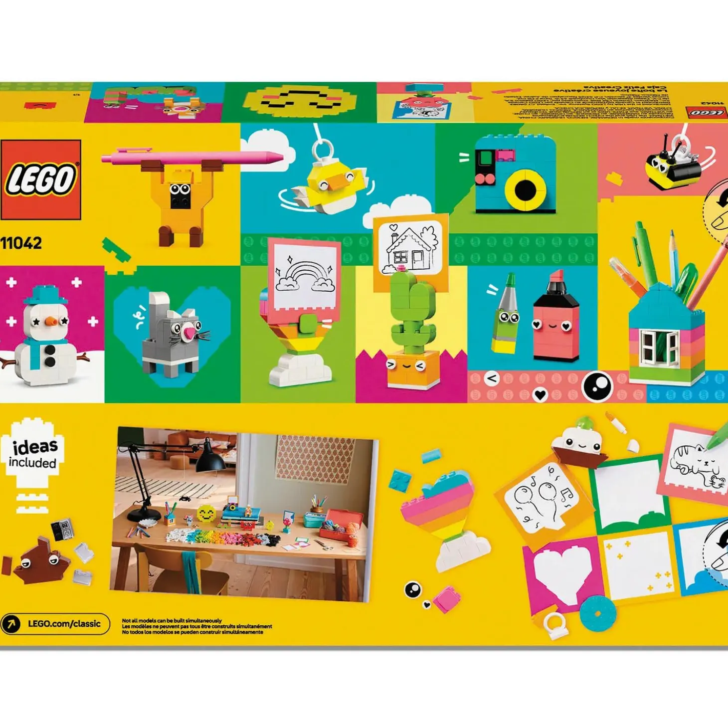 LEGO® Classic Creative Happy Box Building Set 11042
