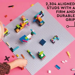 LEGO® Classic Gray Baseplate 11024