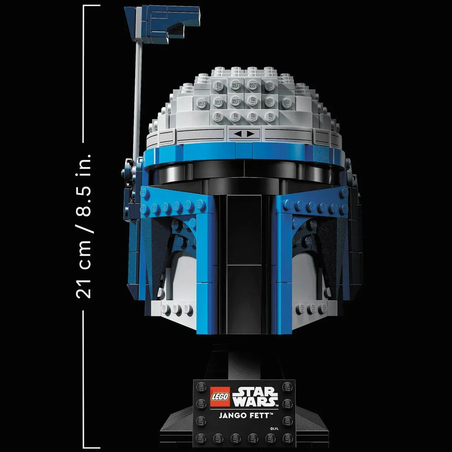 LEGO® Star Wars Jango Fett Helmet DIY Model Kit 75408