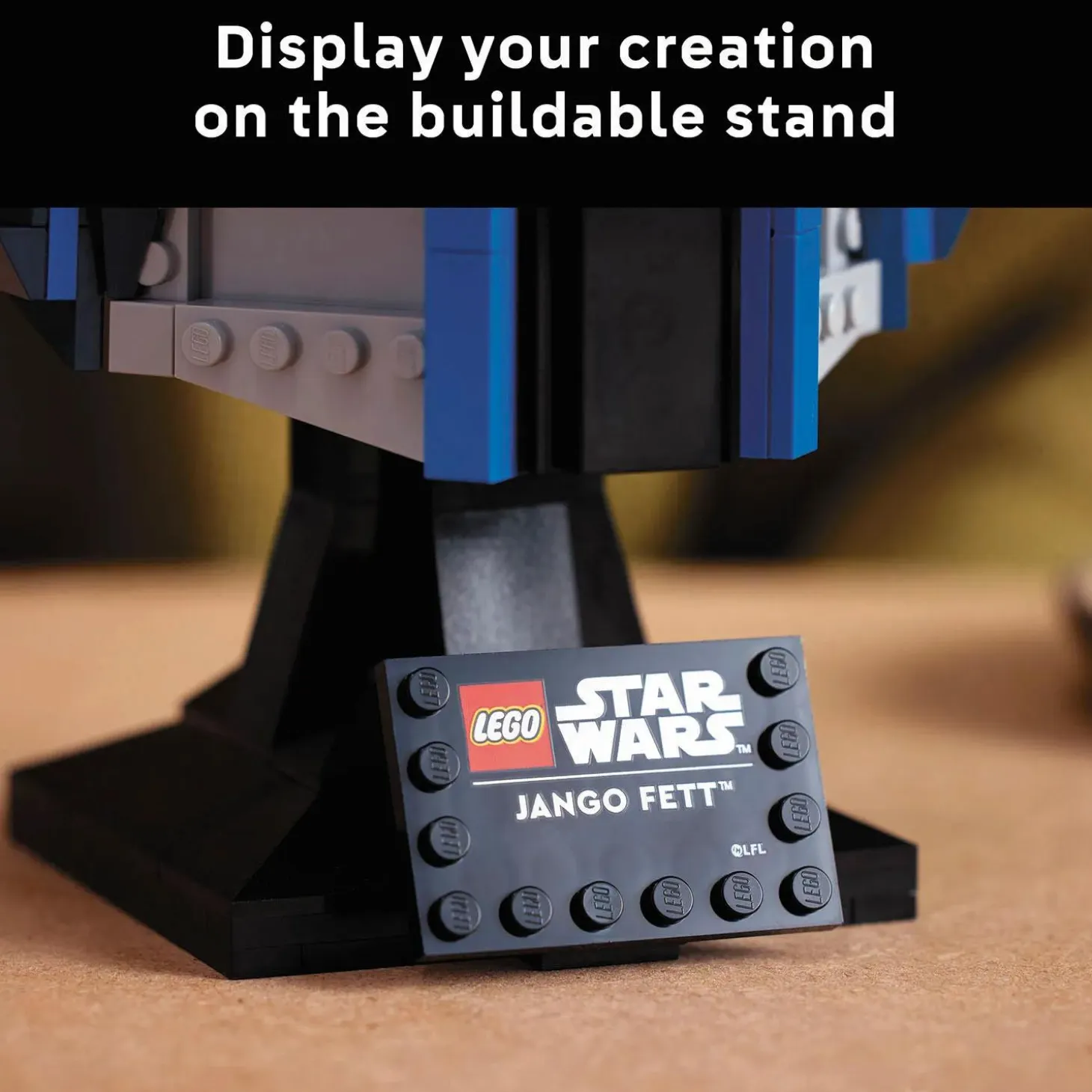 LEGO® Star Wars Jango Fett Helmet DIY Model Kit 75408