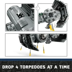 LEGO® Star Wars TIE Bomber Starfighter Buildable Toy 75347