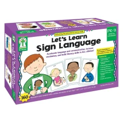 Let's Learn Sign Language - Learning Cards