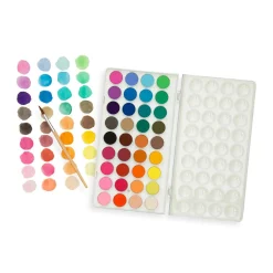 Lil’ Watercolor Paint Pods – 36 Washable Colors, Portable Travel Case
