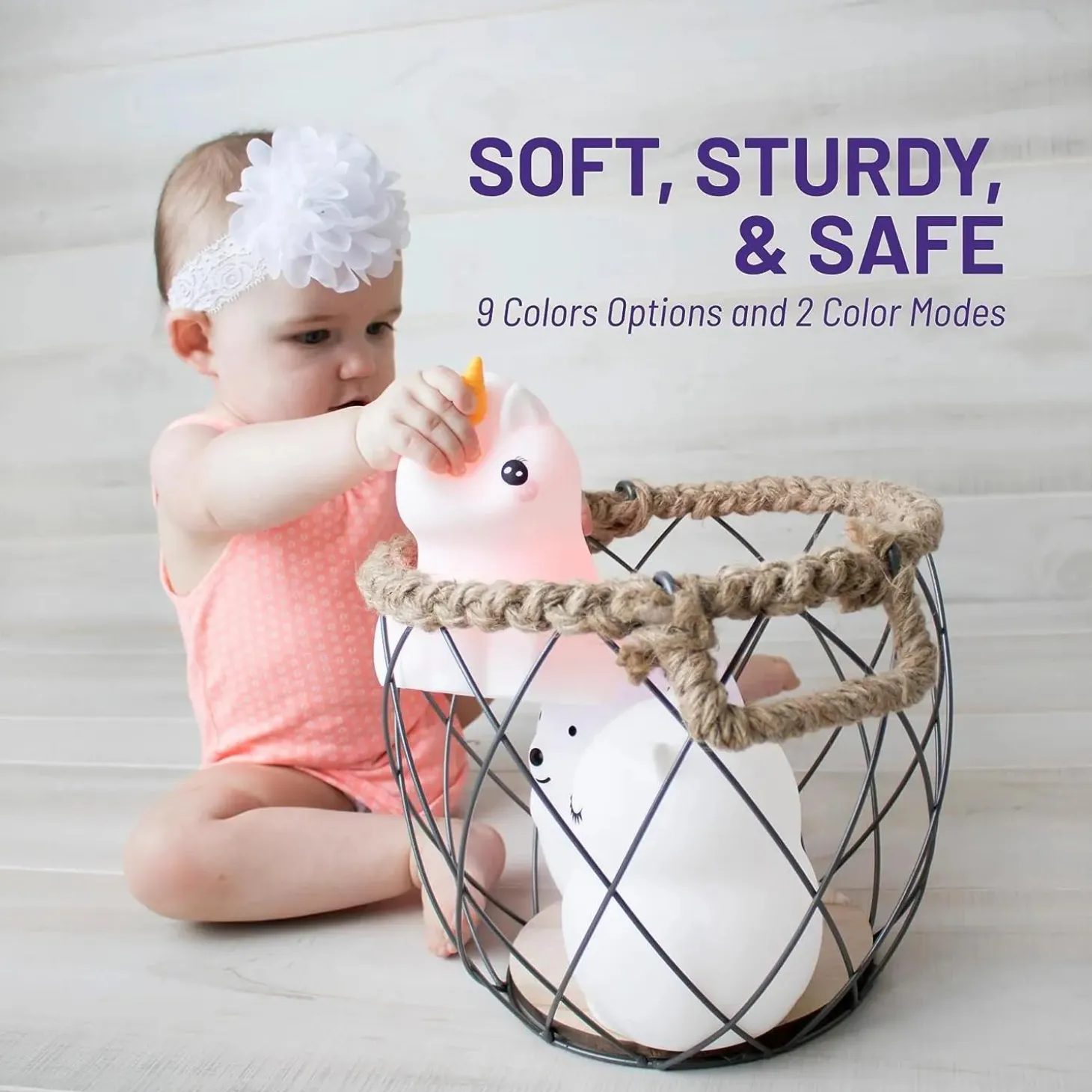 LumiPets® Bear Safe Touch Nightlight