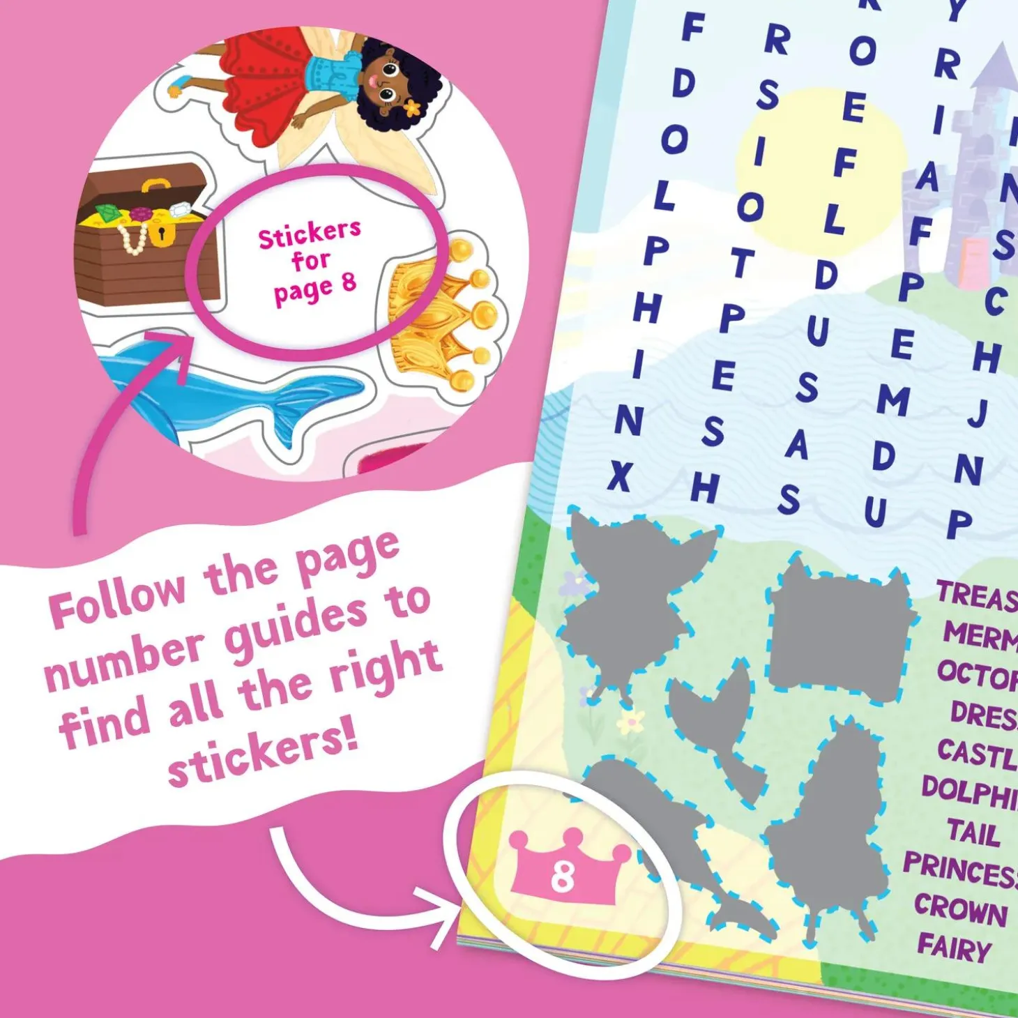 Magical Ponies & Fairy Friends Sticker Activity Books: Set of 2