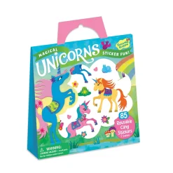 Magical Unicorns Reusable Sticker Tote