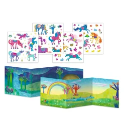 Magical Unicorns Reusable Sticker Tote