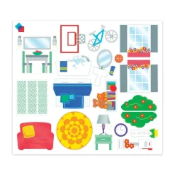 MAGNA-TILES® House 28-Piece Magnetic Construction Set, The ORIGINAL Magnetic Building Brand