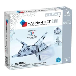 MAGNA-TILES® ICE 16-Piece Set, The ORIGINAL Magnetic Building Brand