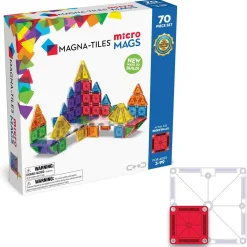 MAGNA-TILES® microMAGS 70-Piece Set
